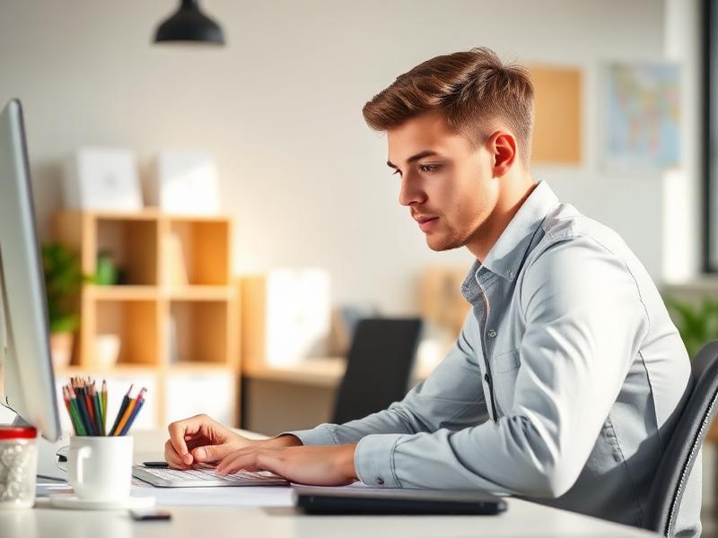 Person focused and productive with ADHD treatment