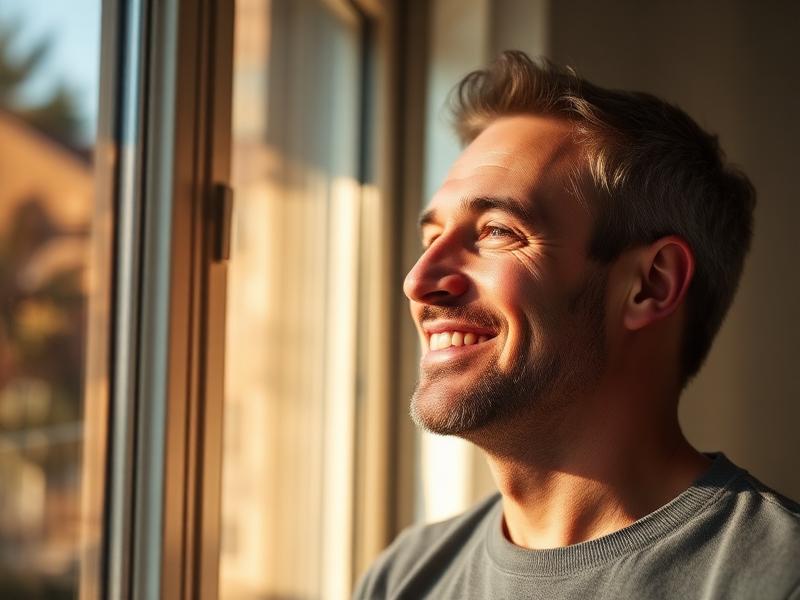 Person finding hope and recovery from depression