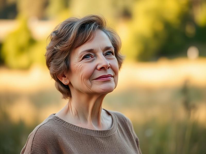 Person finding emotional balance and stability